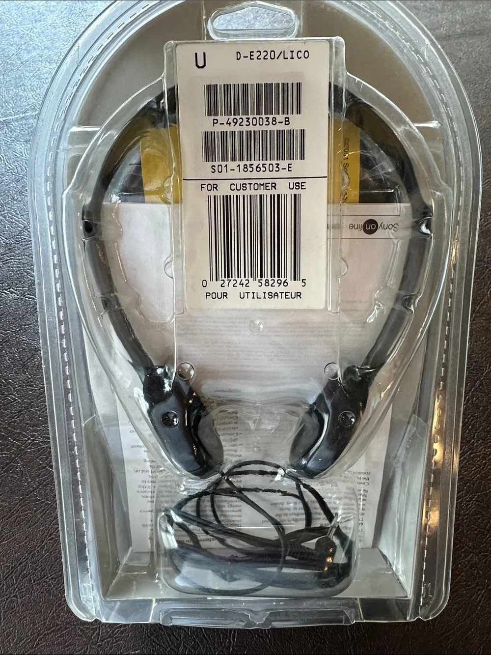 Sony Walkman PSPYC Portable CD Player in Original Packaging. Wave Navy version.